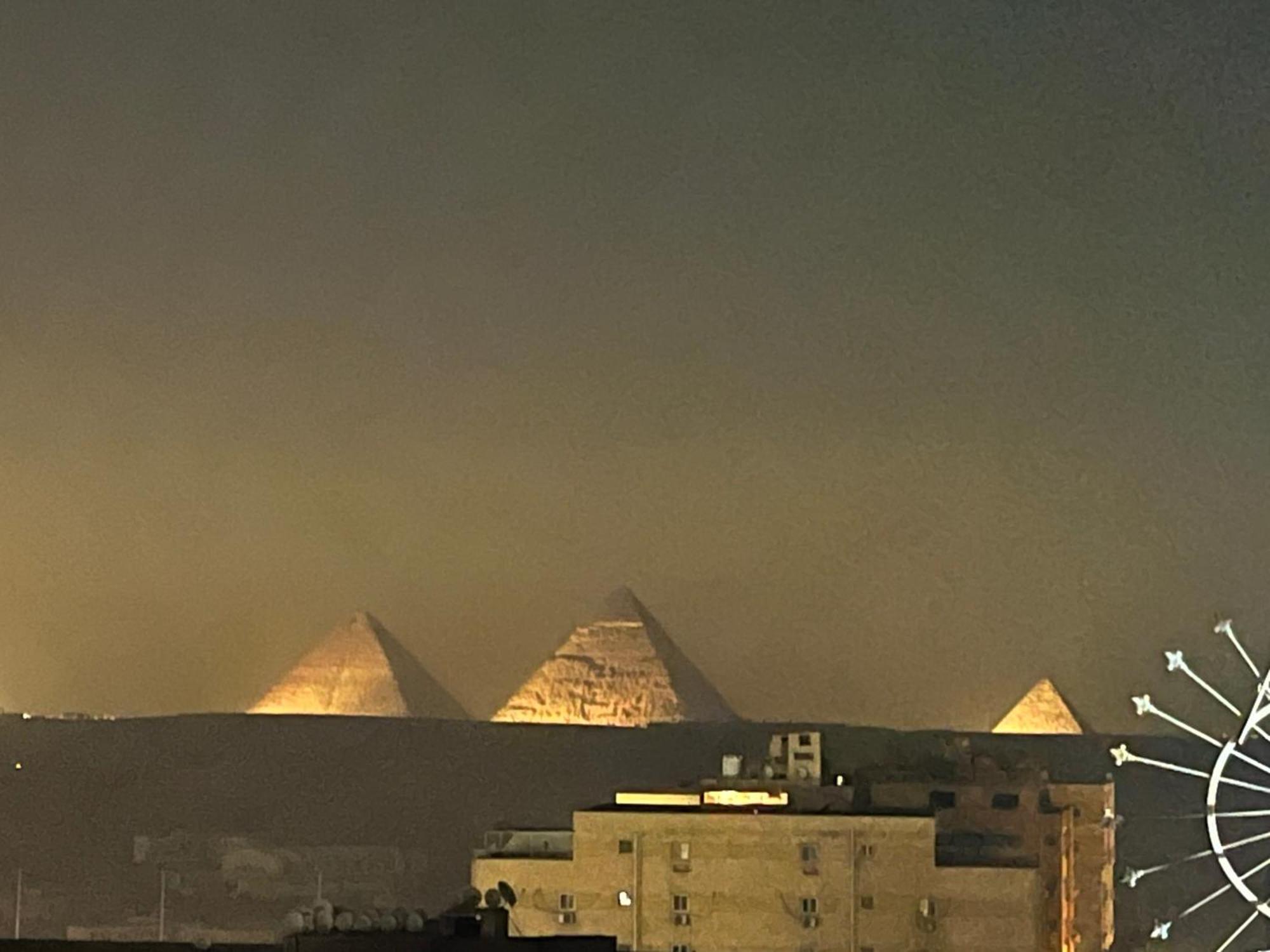 Panorama 3 Pyramids View Inn Giza Eksteriør bilde